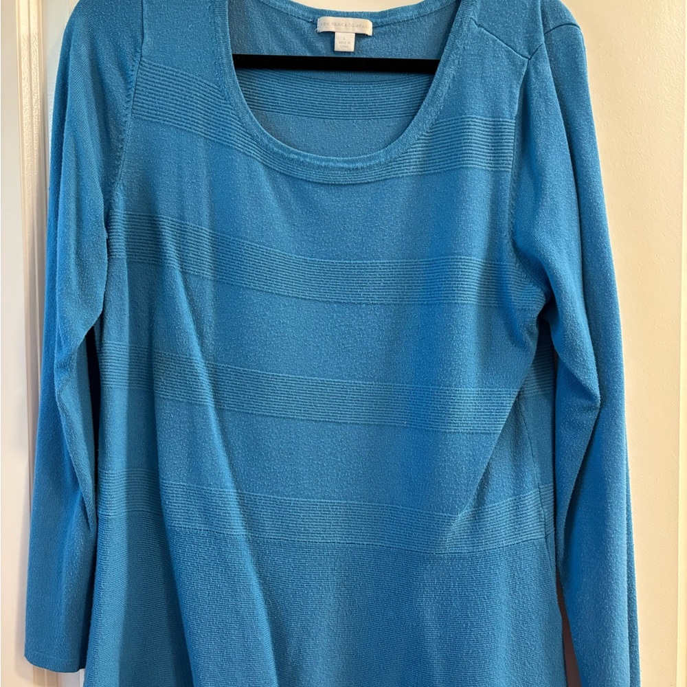 New York & Company Blue Sweater